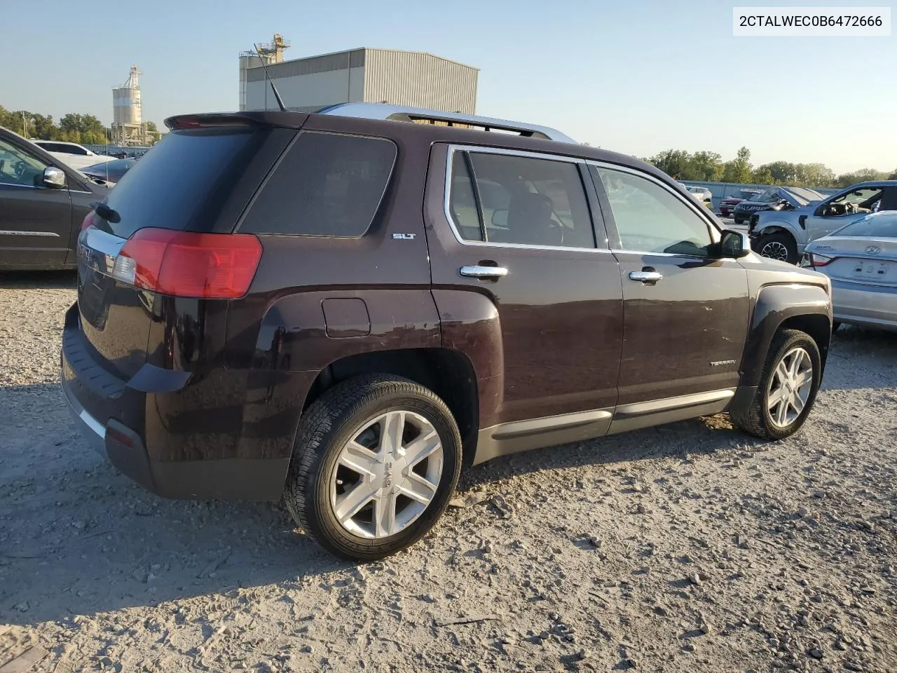 2011 GMC Terrain Slt VIN: 2CTALWEC0B6472666 Lot: 74528334