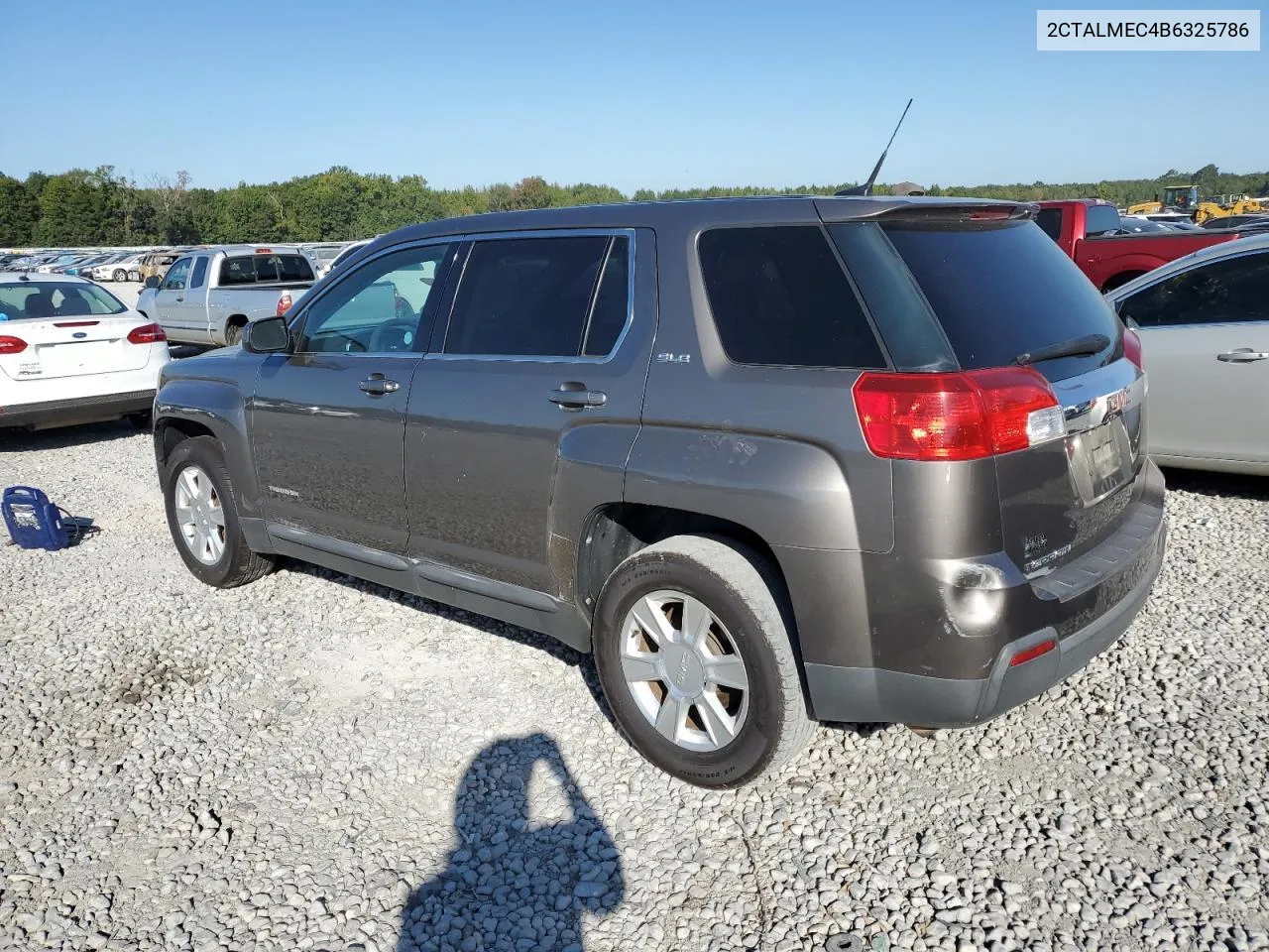 2CTALMEC4B6325786 2011 GMC Terrain Sle