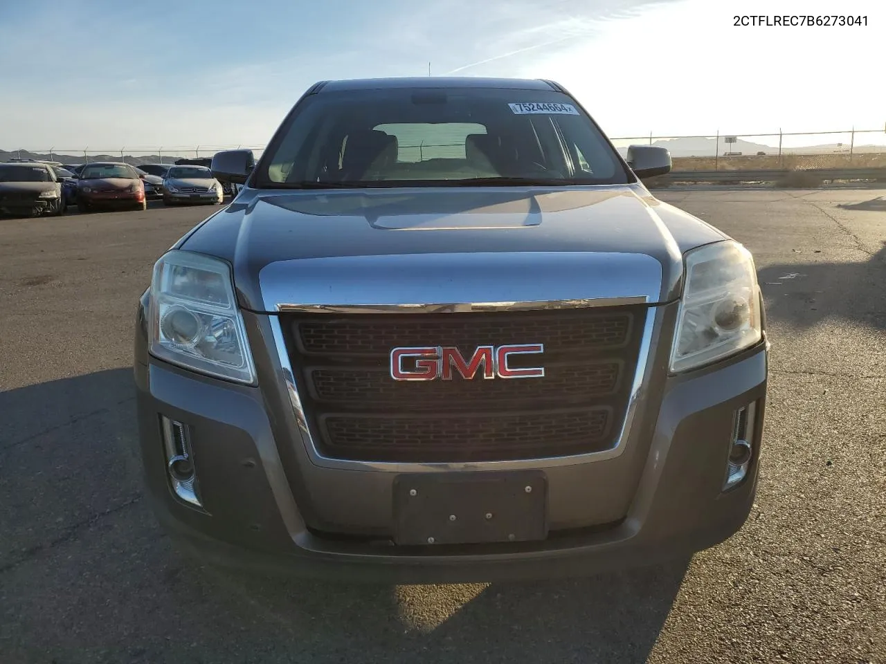 2011 GMC Terrain Sle VIN: 2CTFLREC7B6273041 Lot: 75244664