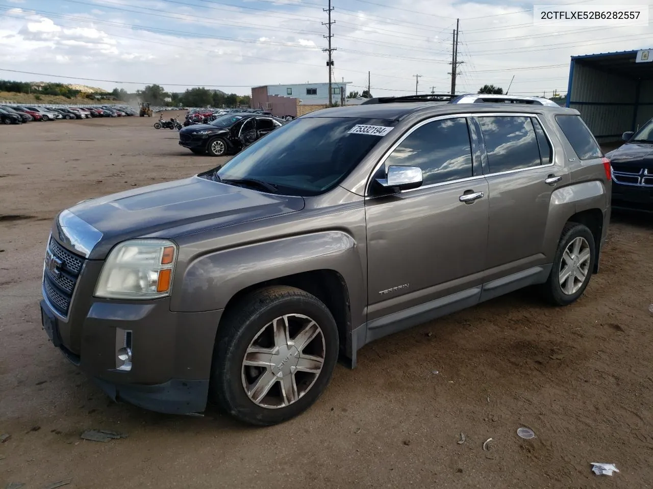 2011 GMC Terrain Slt VIN: 2CTFLXE52B6282557 Lot: 75332194