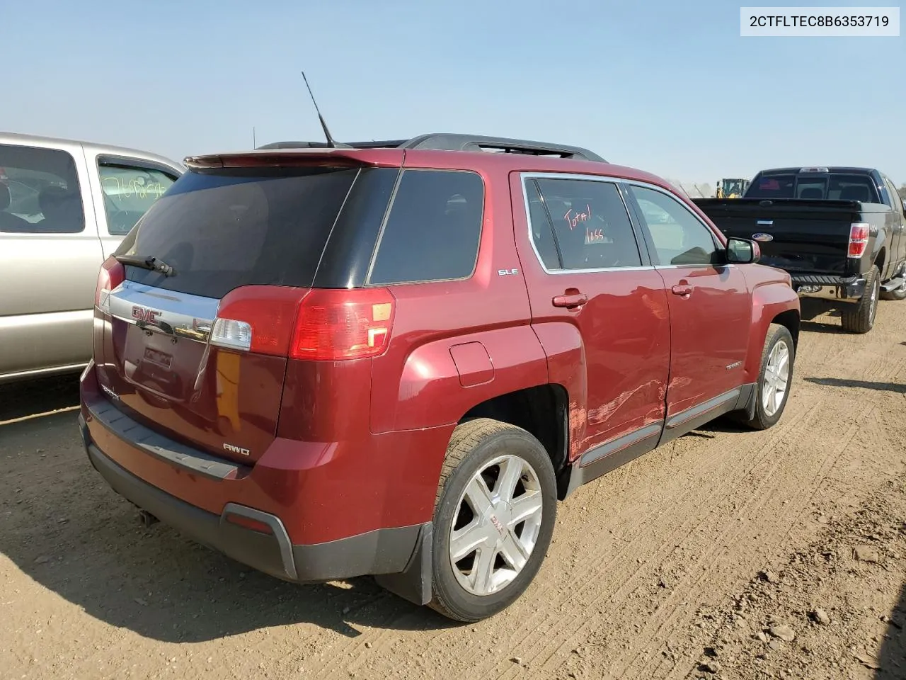 2011 GMC Terrain Sle VIN: 2CTFLTEC8B6353719 Lot: 75355974