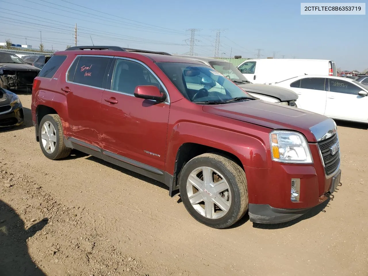 2011 GMC Terrain Sle VIN: 2CTFLTEC8B6353719 Lot: 75355974