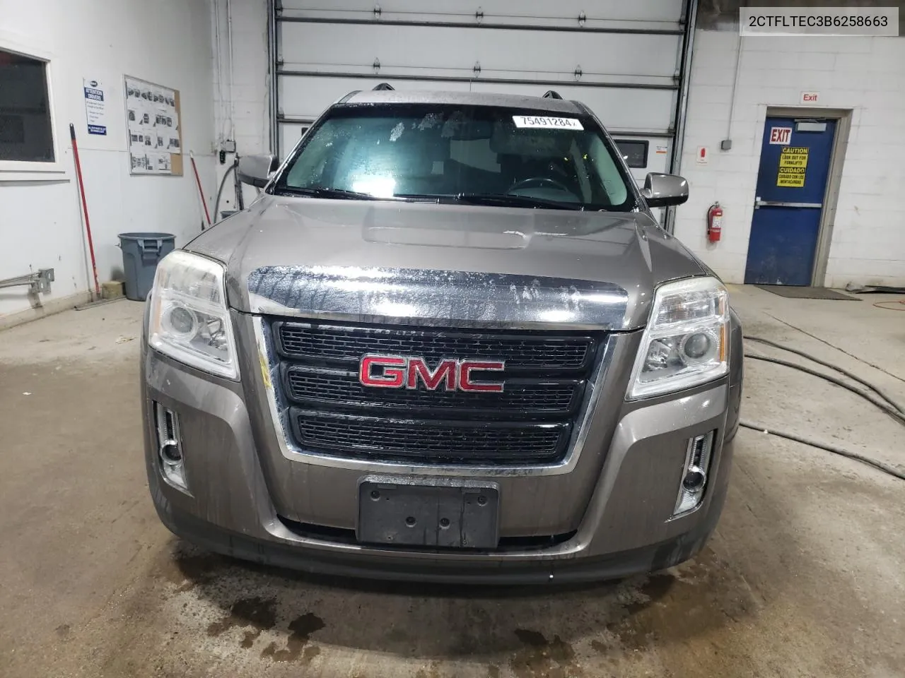 2011 GMC Terrain Sle VIN: 2CTFLTEC3B6258663 Lot: 75491284