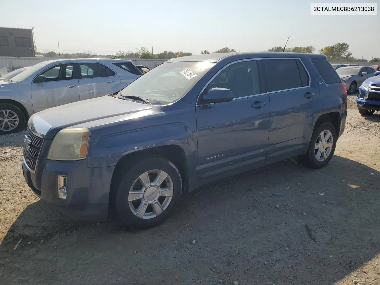 2011 GMC Terrain Sle VIN: 2CTALMEC8B6213038 Lot: 75511904