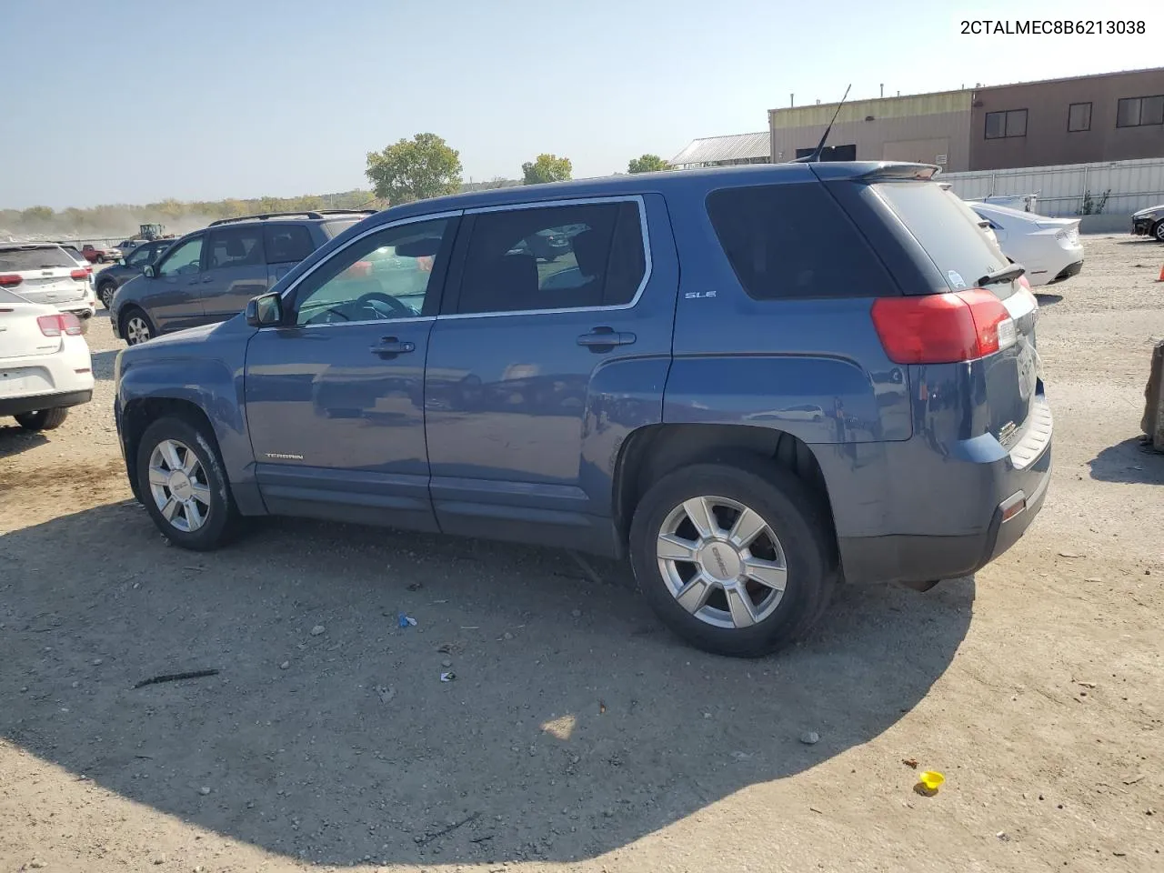 2011 GMC Terrain Sle VIN: 2CTALMEC8B6213038 Lot: 75511904