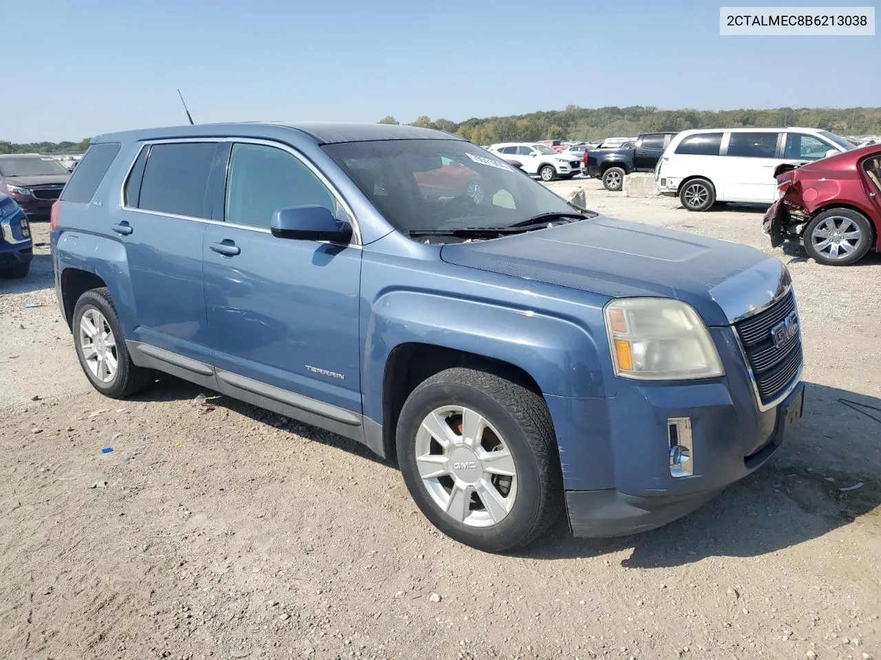 2011 GMC Terrain Sle VIN: 2CTALMEC8B6213038 Lot: 75511904