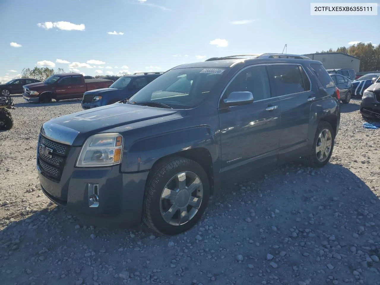 2011 GMC Terrain Slt VIN: 2CTFLXE5XB6355111 Lot: 75688274