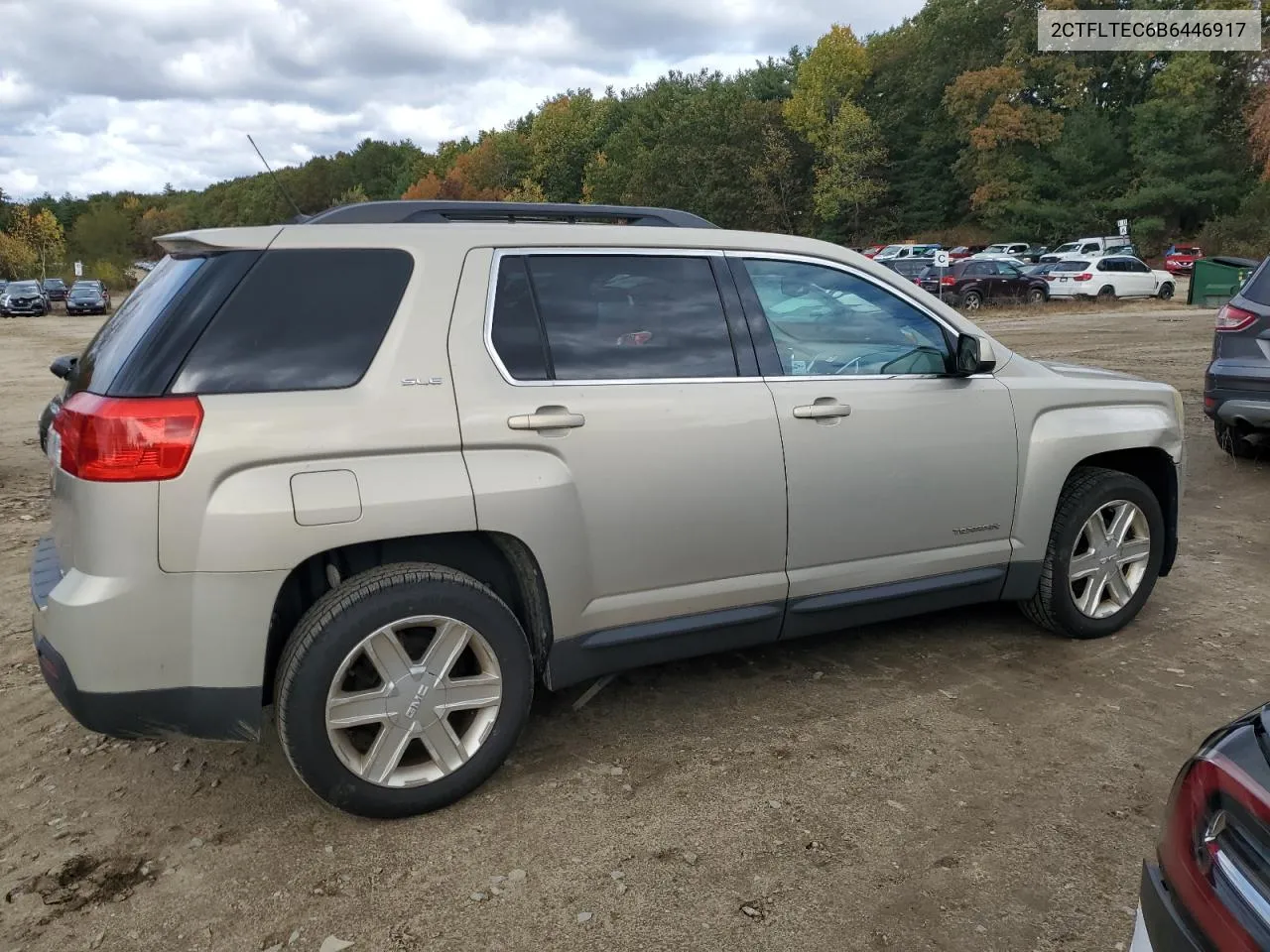 2011 GMC Terrain Sle VIN: 2CTFLTEC6B6446917 Lot: 75756424