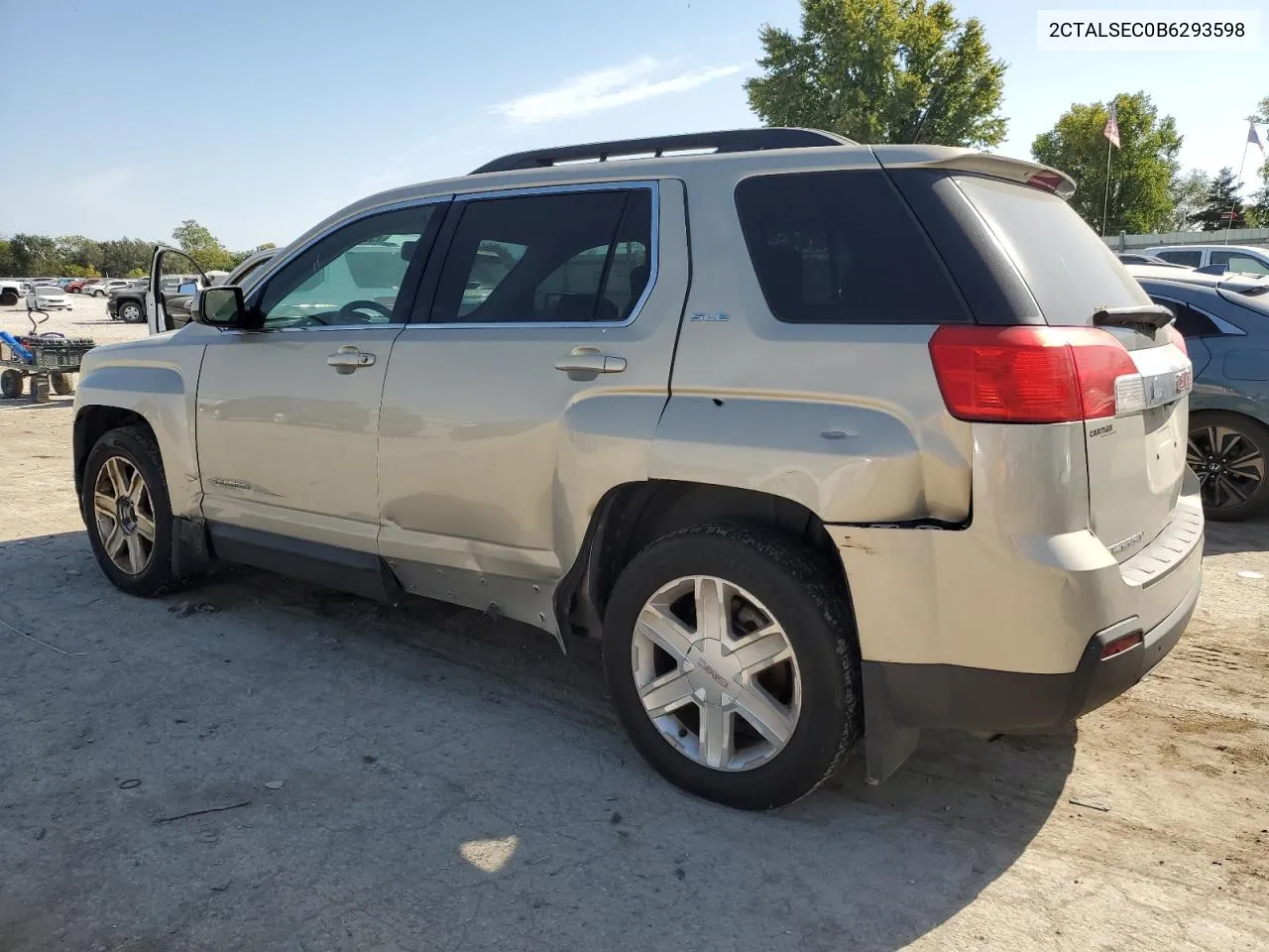 2011 GMC Terrain Sle VIN: 2CTALSEC0B6293598 Lot: 75892174