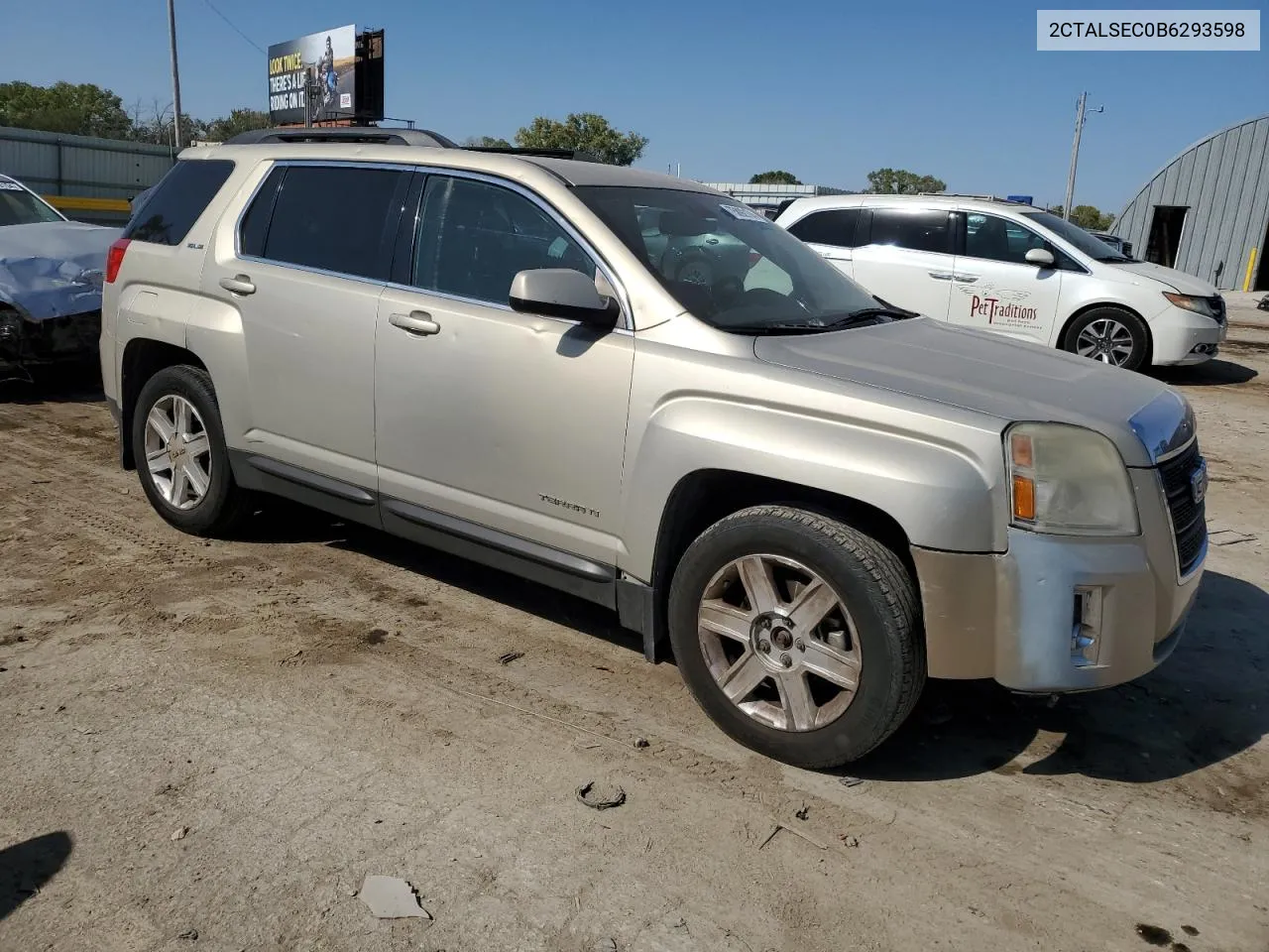 2011 GMC Terrain Sle VIN: 2CTALSEC0B6293598 Lot: 75892174