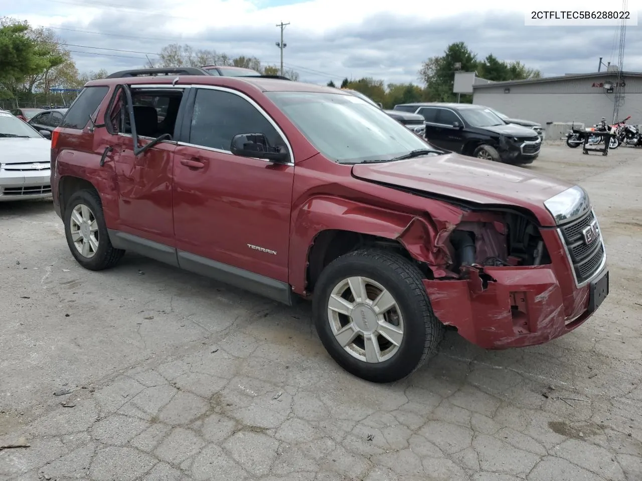 2011 GMC Terrain Sle VIN: 2CTFLTEC5B6288022 Lot: 76105404