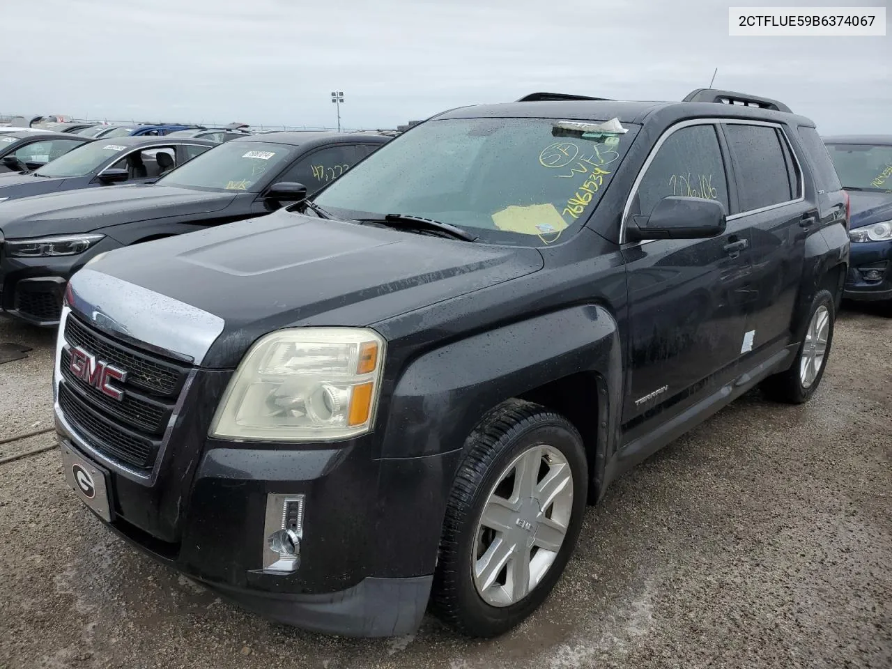 2011 GMC Terrain Slt VIN: 2CTFLUE59B6374067 Lot: 76461534