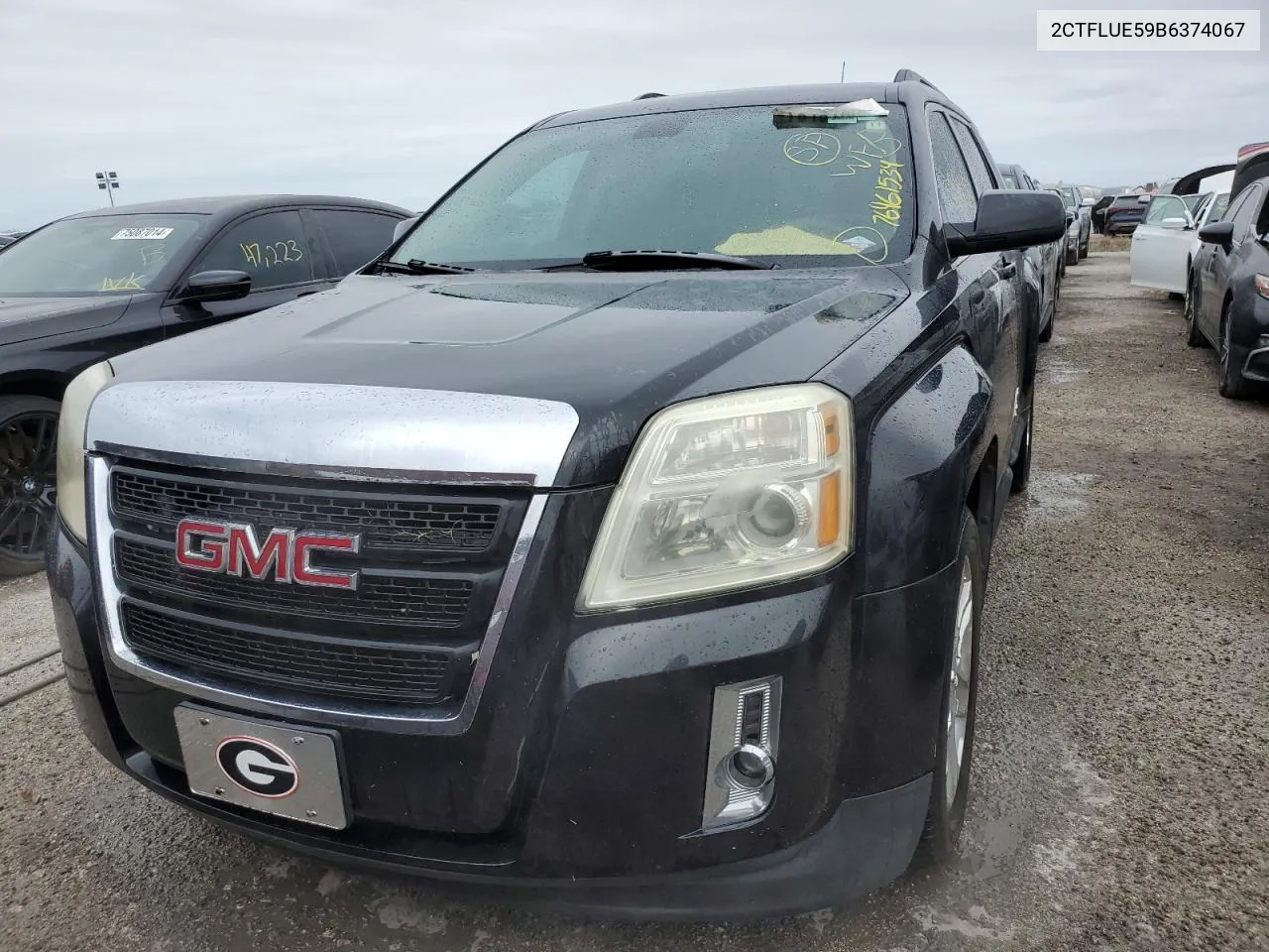 2011 GMC Terrain Slt VIN: 2CTFLUE59B6374067 Lot: 76461534