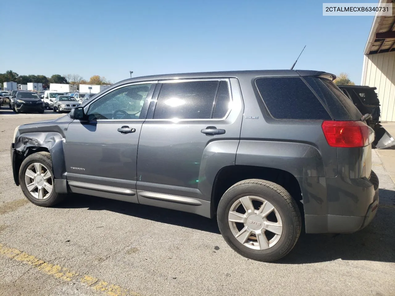 2011 GMC Terrain Sle VIN: 2CTALMECXB6340731 Lot: 76636364