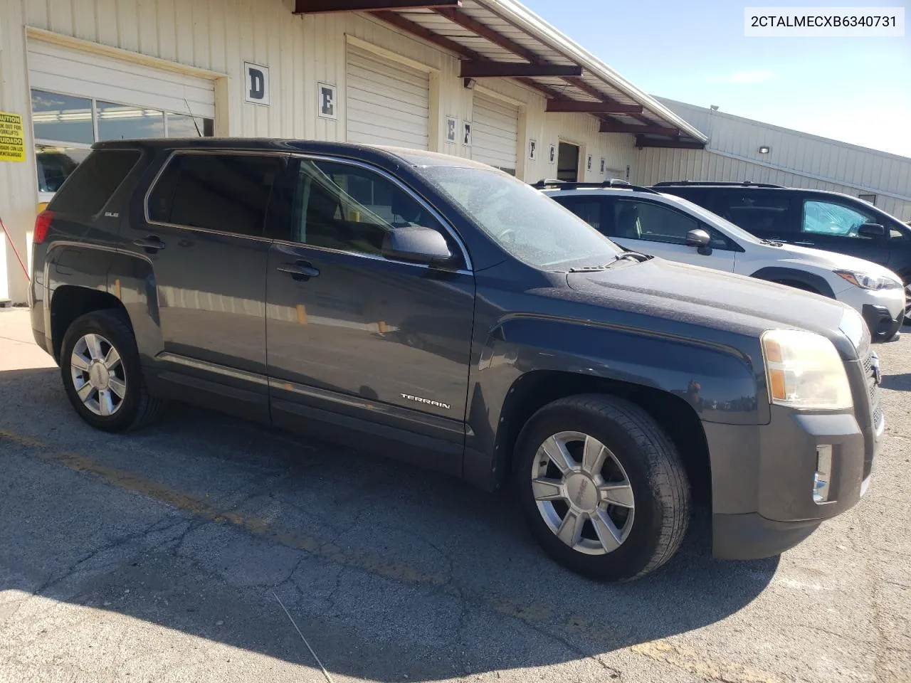 2011 GMC Terrain Sle VIN: 2CTALMECXB6340731 Lot: 76636364