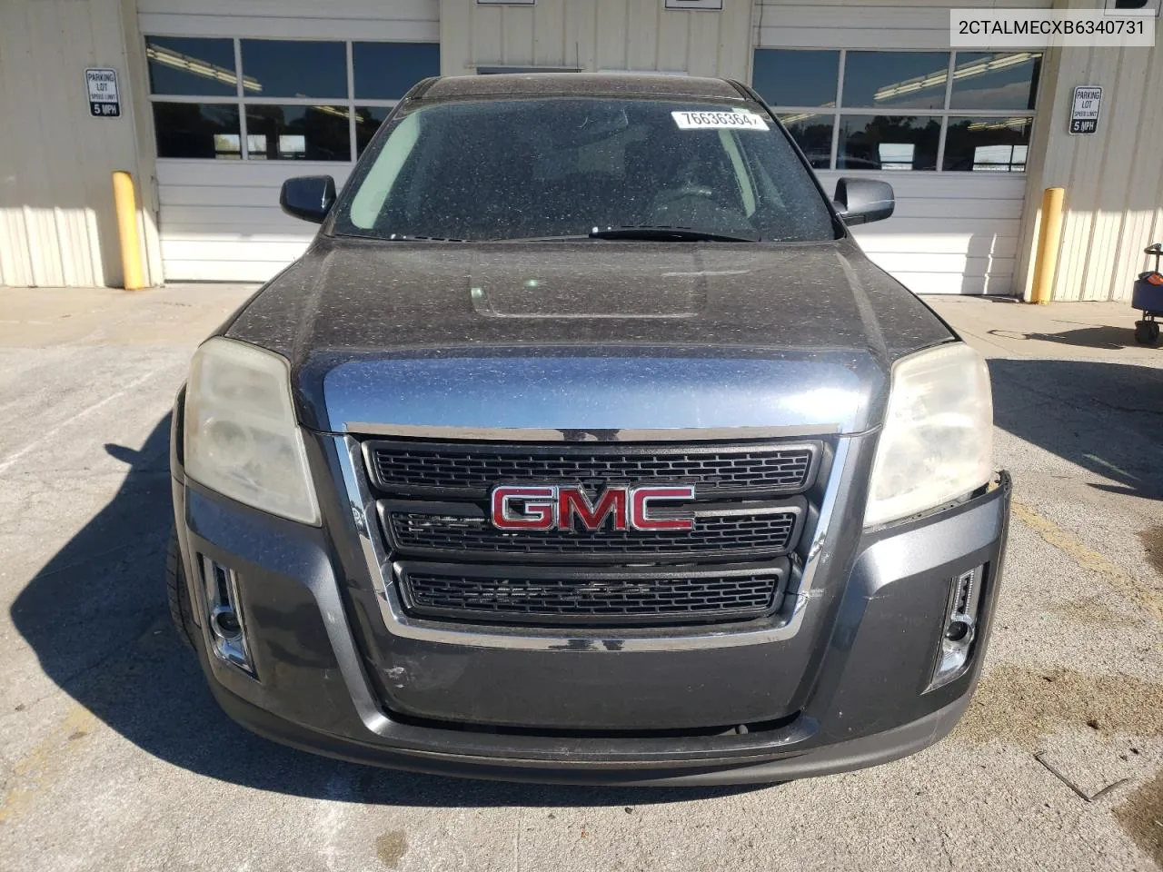 2011 GMC Terrain Sle VIN: 2CTALMECXB6340731 Lot: 76636364