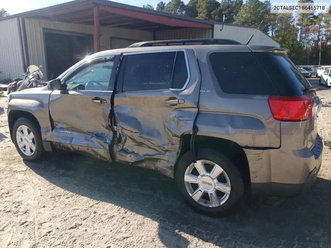 2011 GMC Terrain Sle VIN: 2CTALSEC1B6465718 Lot: 76784034