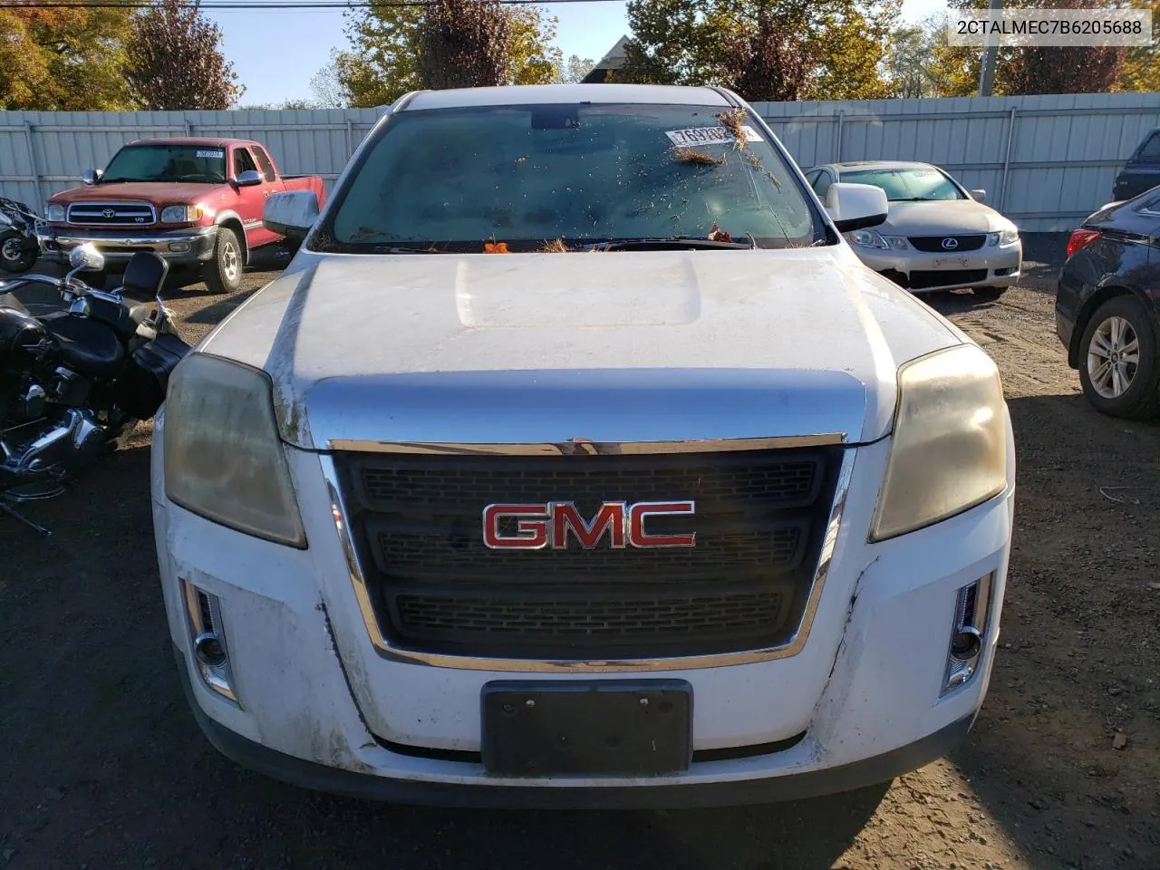 2011 GMC Terrain Sle VIN: 2CTALMEC7B6205688 Lot: 76970214