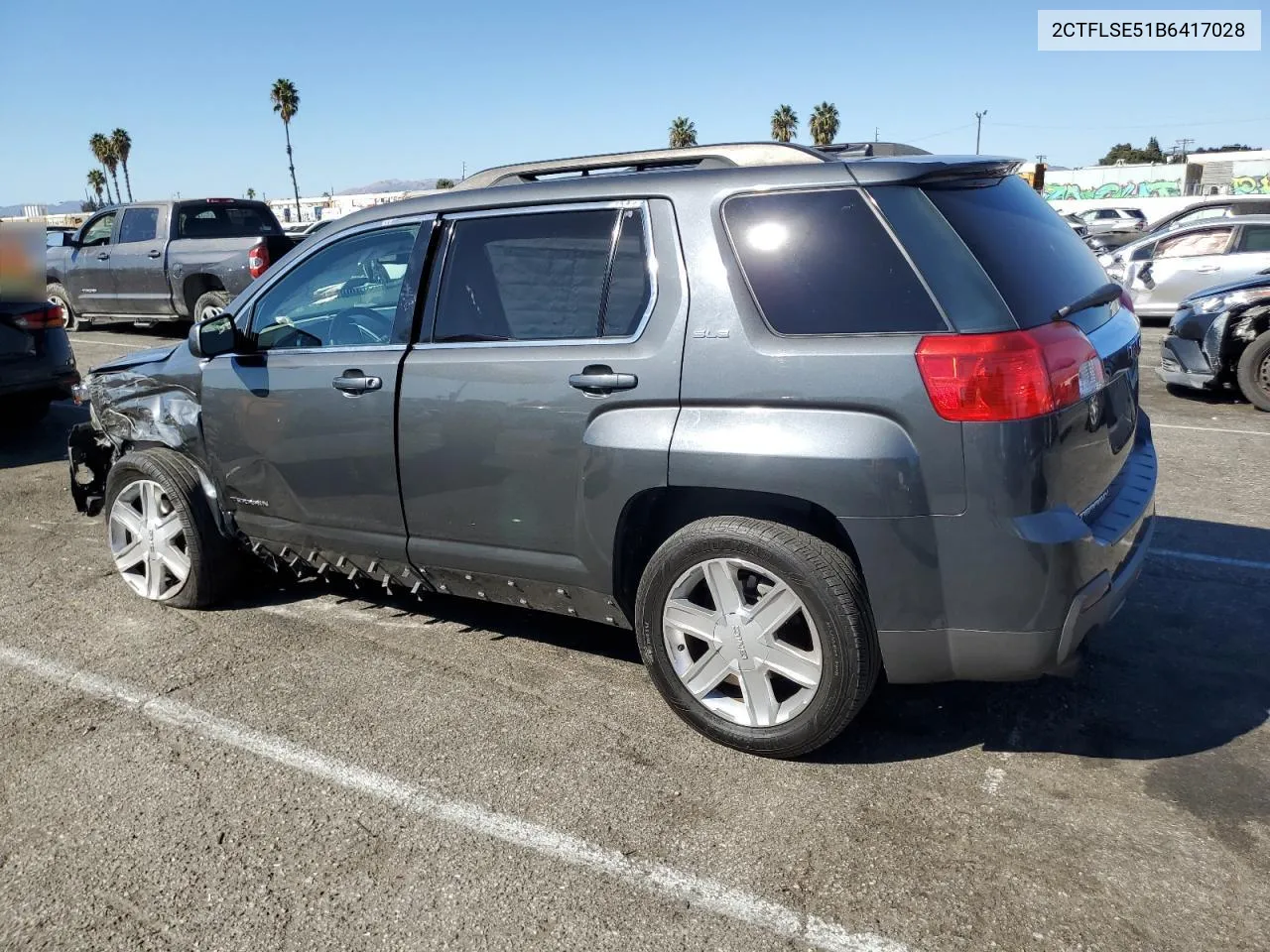 2011 GMC Terrain Sle VIN: 2CTFLSE51B6417028 Lot: 77235904