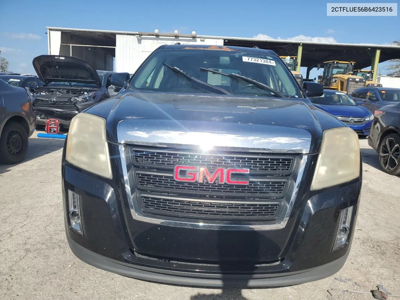 2011 GMC Terrain Slt VIN: 2CTFLUE56B6423516 Lot: 77321384