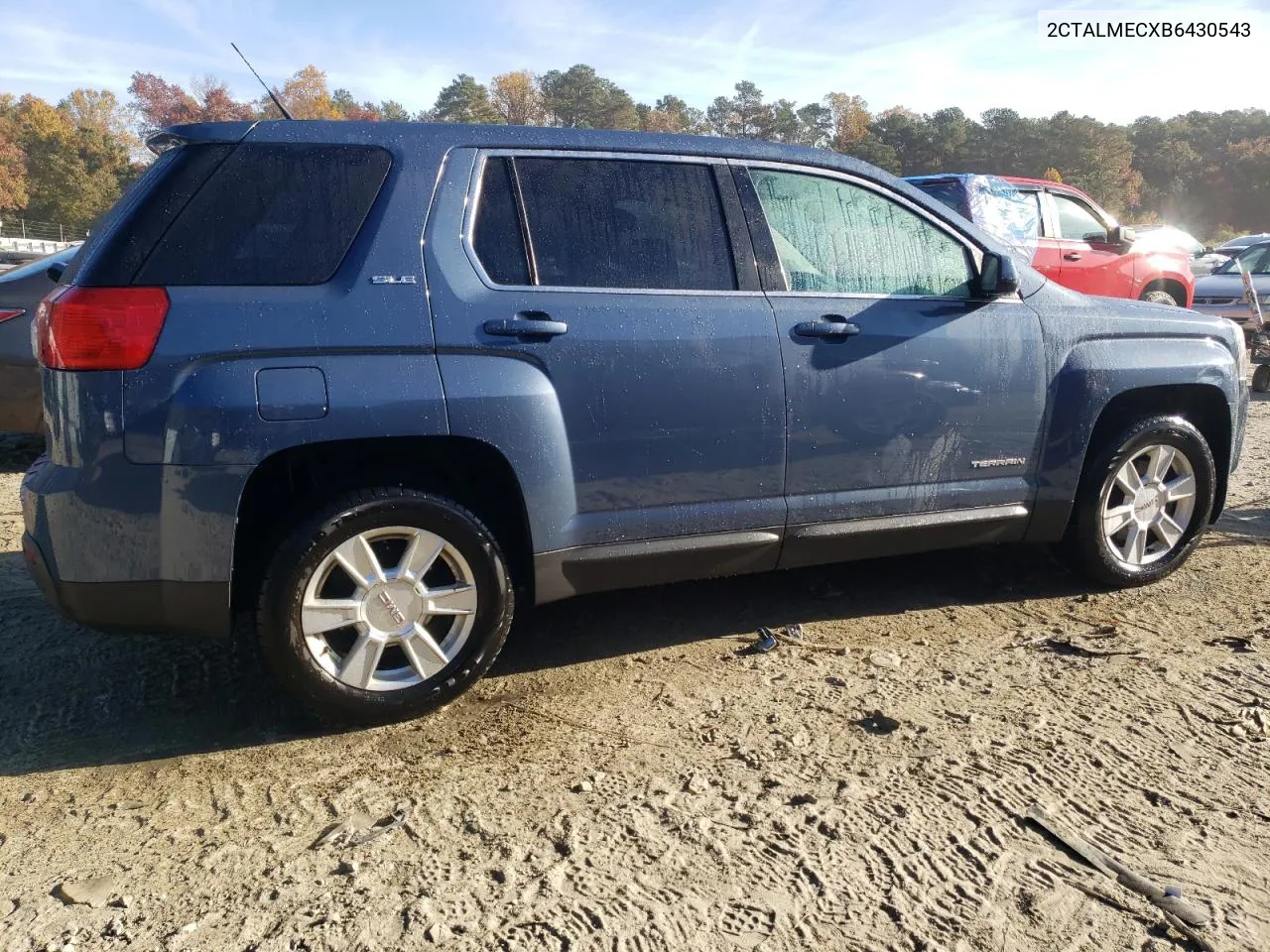 2011 GMC Terrain Sle VIN: 2CTALMECXB6430543 Lot: 77681104