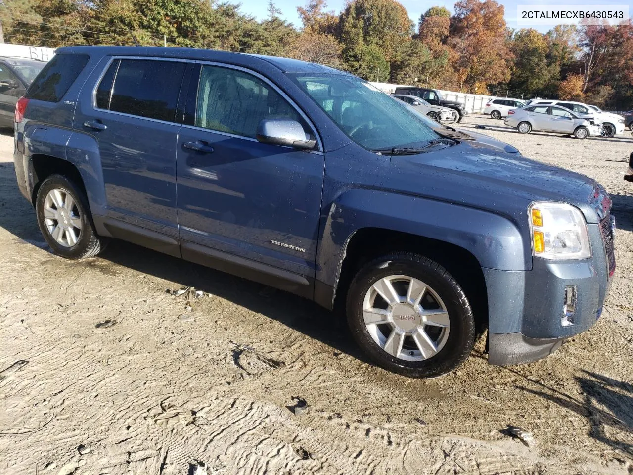 2011 GMC Terrain Sle VIN: 2CTALMECXB6430543 Lot: 77681104