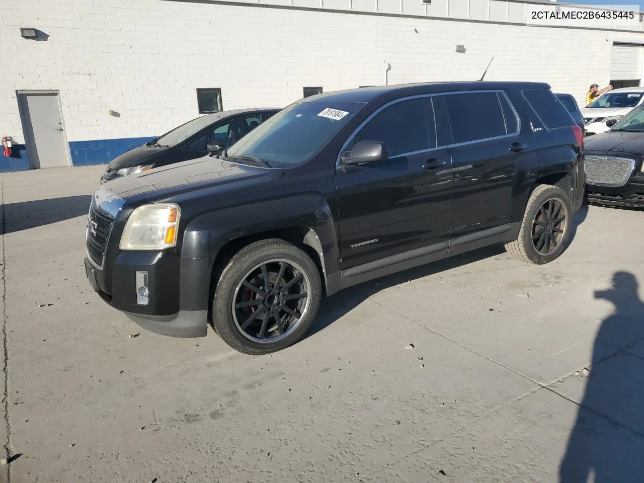 2011 GMC Terrain Sle VIN: 2CTALMEC2B6435445 Lot: 78191984