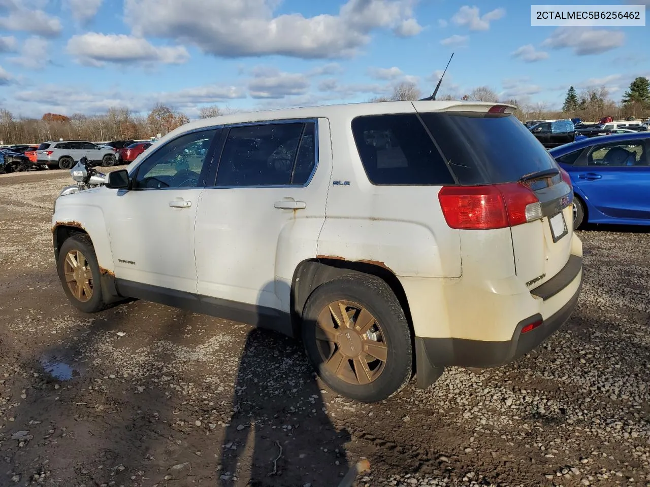 2011 GMC Terrain Sle VIN: 2CTALMEC5B6256462 Lot: 80255764