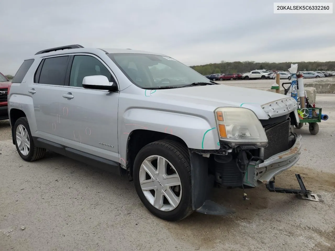 2012 GMC Terrain Sle VIN: 2GKALSEK5C6332260 Lot: 50888654