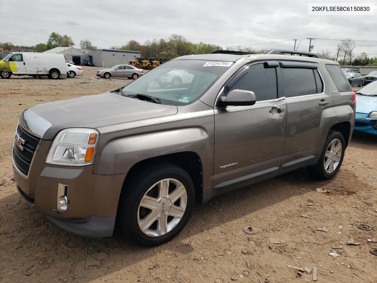 2GKFLSE58C6150830 2012 GMC Terrain Sle