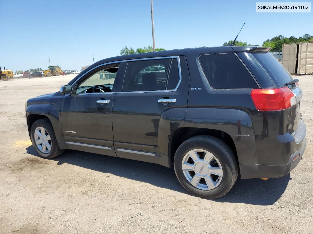 2012 GMC Terrain Sle VIN: 2GKALMEK3C6194102 Lot: 51988314