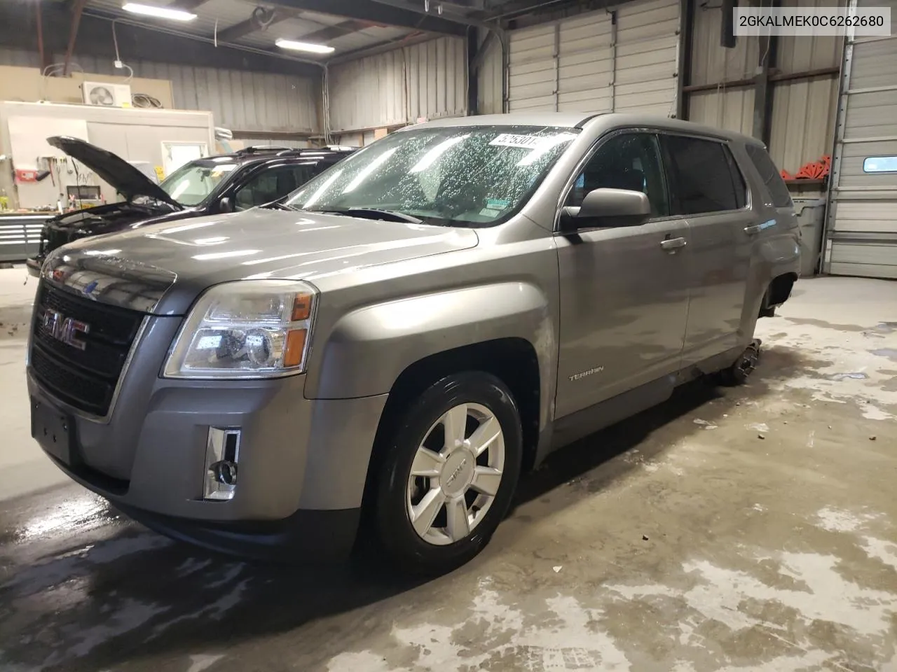 2012 GMC Terrain Sle VIN: 2GKALMEK0C6262680 Lot: 52530144