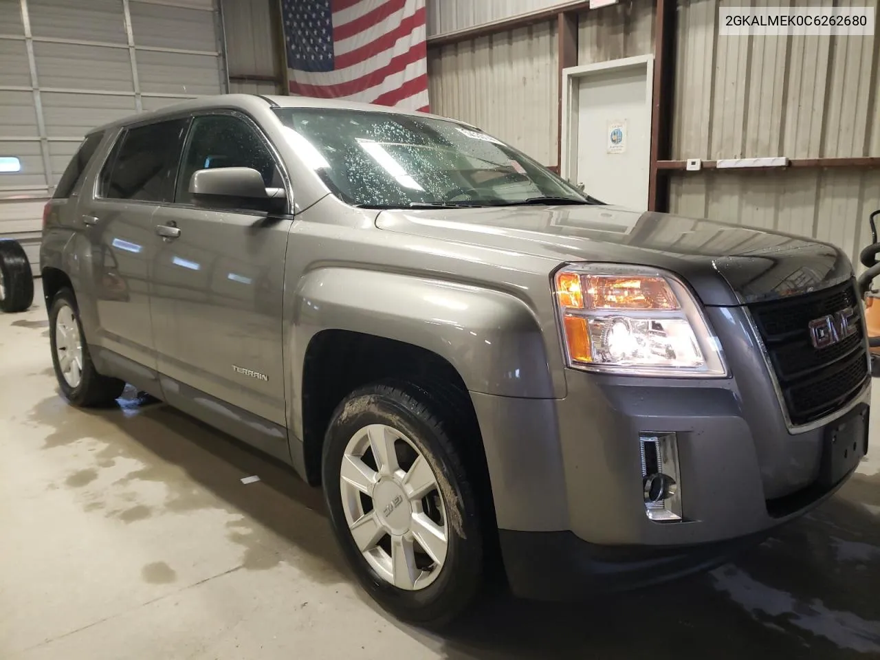 2012 GMC Terrain Sle VIN: 2GKALMEK0C6262680 Lot: 52530144