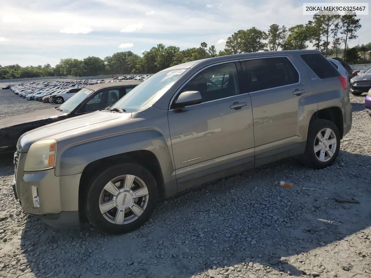 2012 GMC Terrain Sle VIN: 2GKALMEK9C6325467 Lot: 55656764