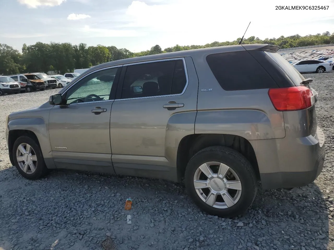 2012 GMC Terrain Sle VIN: 2GKALMEK9C6325467 Lot: 55656764