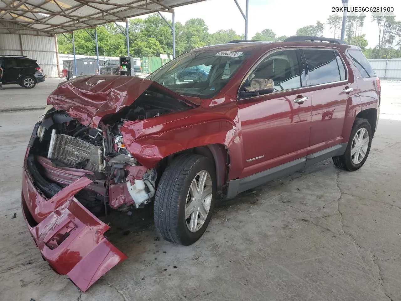 2012 GMC Terrain Slt VIN: 2GKFLUE56C6281900 Lot: 58662374