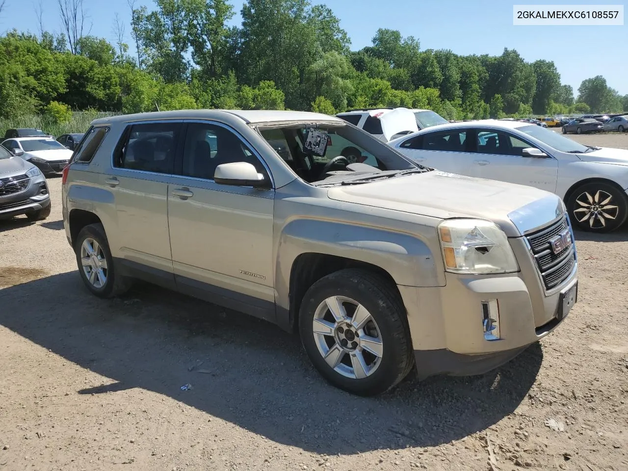 2012 GMC Terrain Sle VIN: 2GKALMEKXC6108557 Lot: 58846514