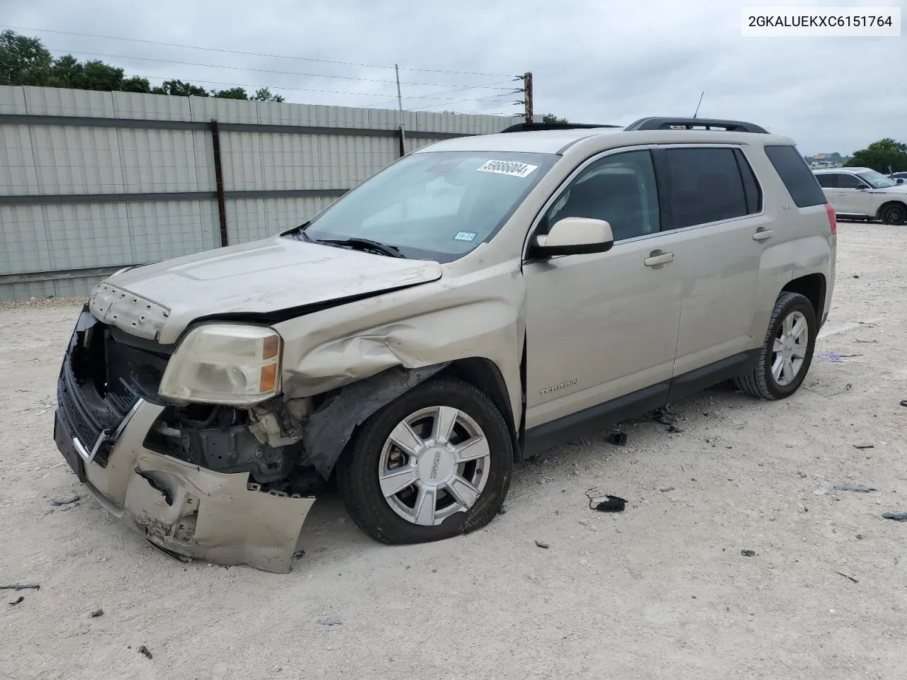 2GKALUEKXC6151764 2012 GMC Terrain Slt