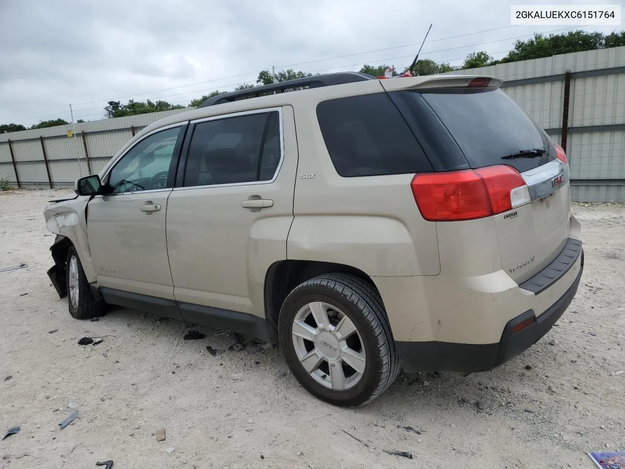 2012 GMC Terrain Slt VIN: 2GKALUEKXC6151764 Lot: 59886004