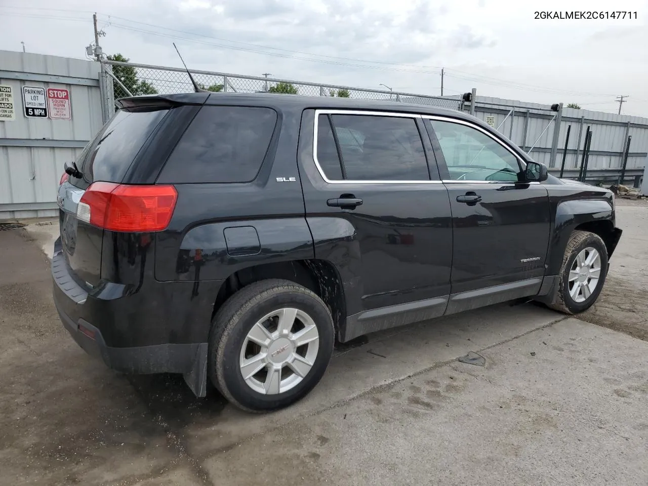 2012 GMC Terrain Sle VIN: 2GKALMEK2C6147711 Lot: 60800394