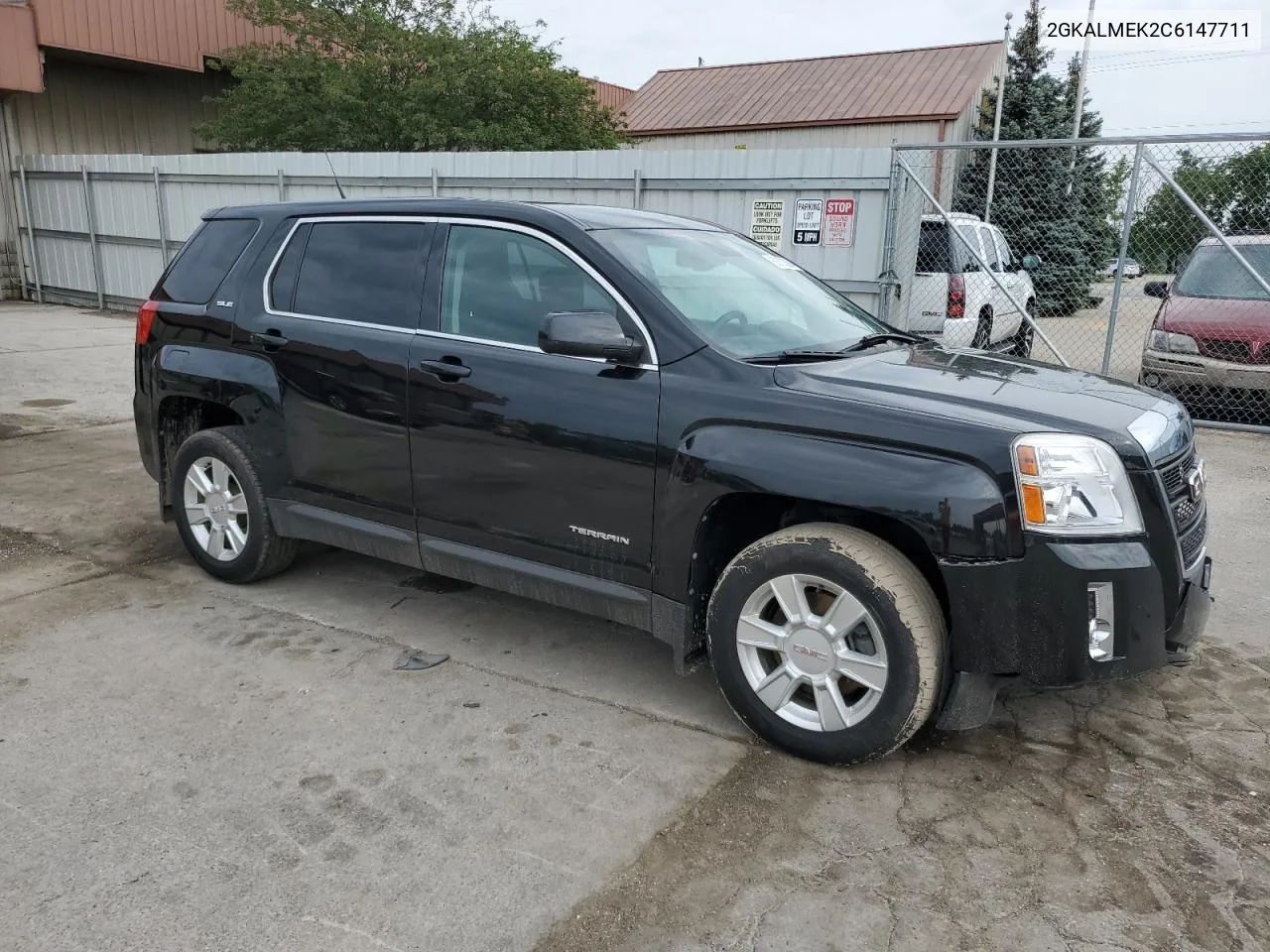 2012 GMC Terrain Sle VIN: 2GKALMEK2C6147711 Lot: 60800394