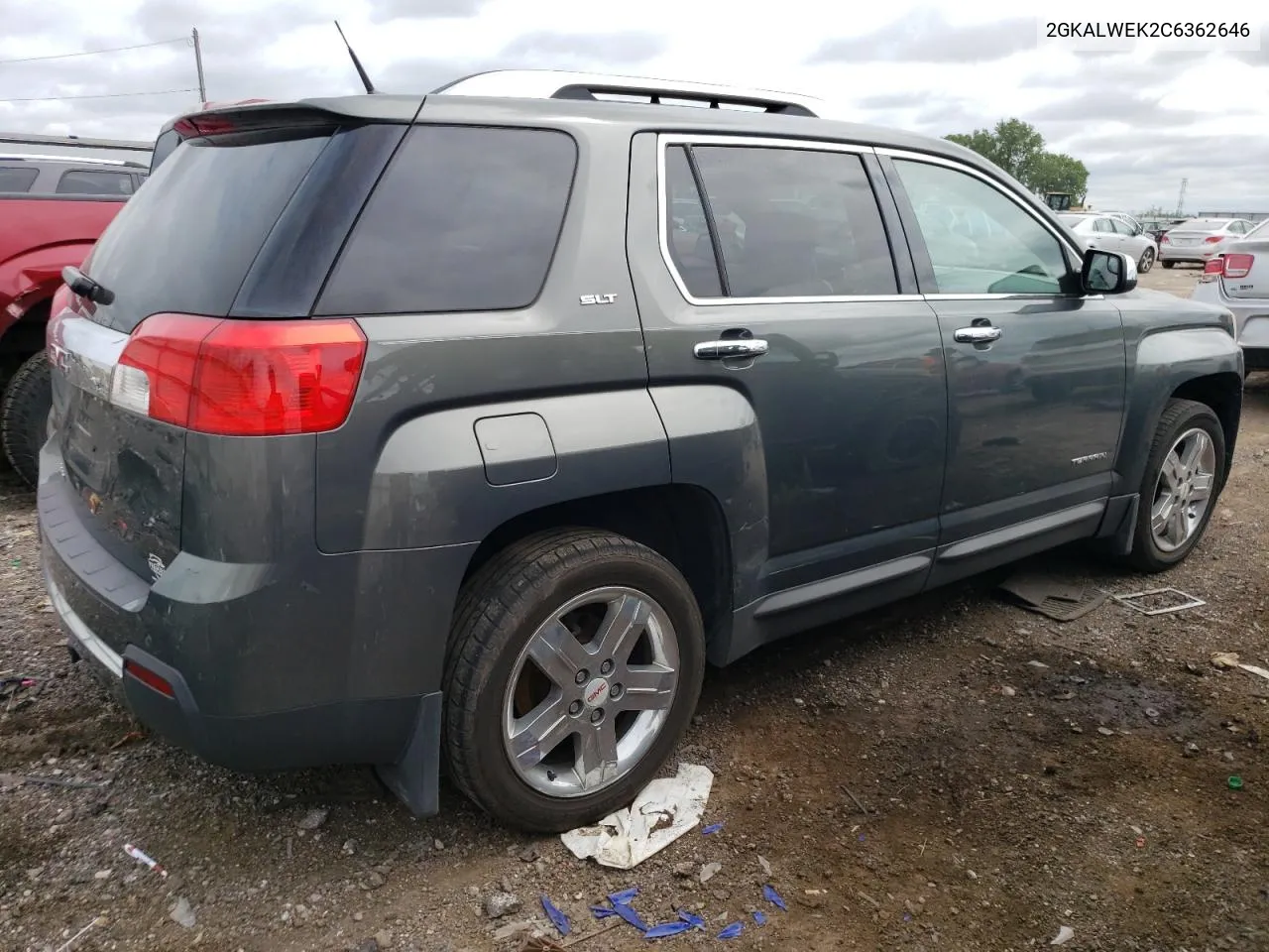 2012 GMC Terrain Slt VIN: 2GKALWEK2C6362646 Lot: 61154164