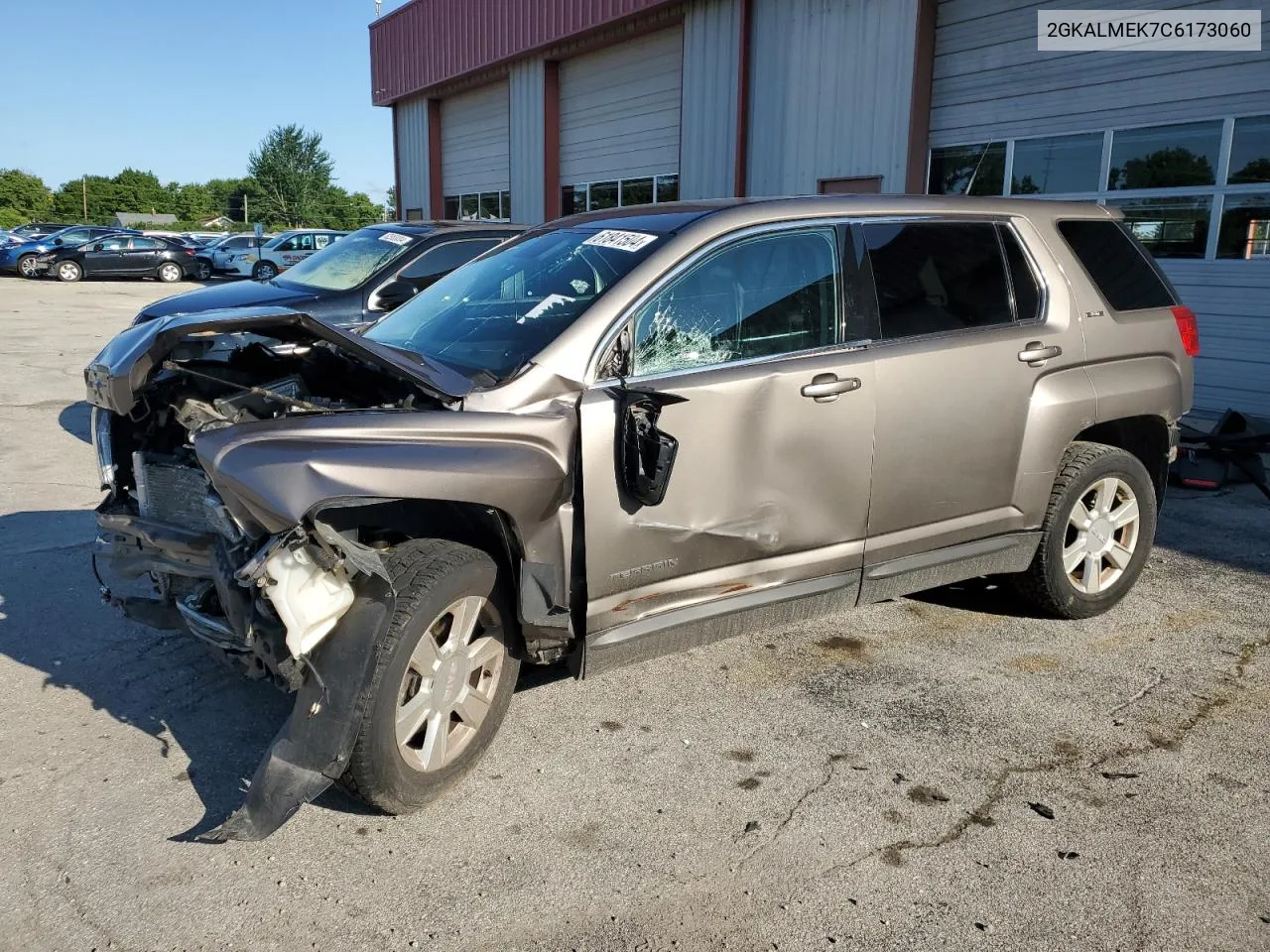 2012 GMC Terrain Sle VIN: 2GKALMEK7C6173060 Lot: 61841504