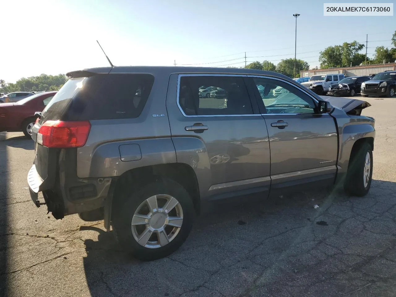 2012 GMC Terrain Sle VIN: 2GKALMEK7C6173060 Lot: 61841504