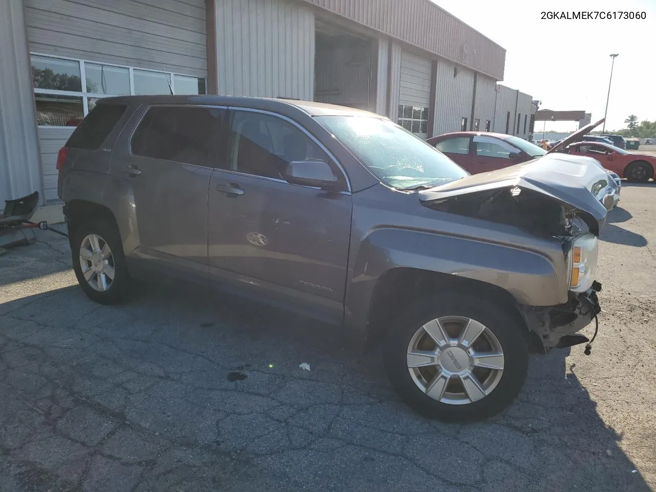 2012 GMC Terrain Sle VIN: 2GKALMEK7C6173060 Lot: 61841504