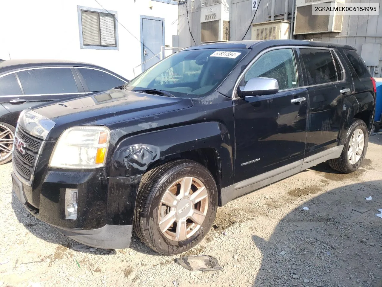 2012 GMC Terrain Sle VIN: 2GKALMEK0C6154995 Lot: 62831594