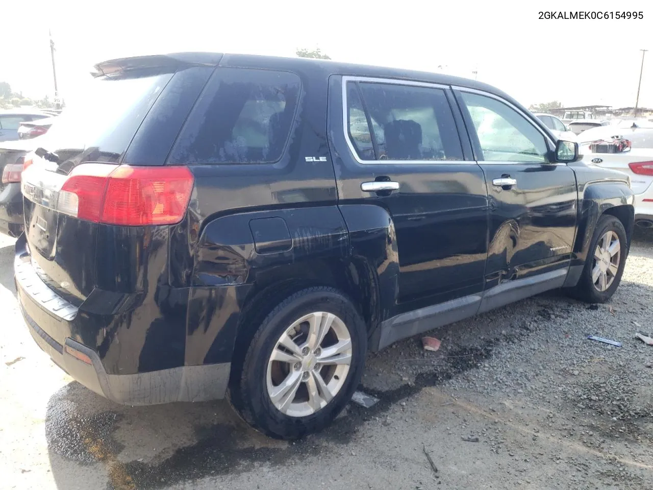 2012 GMC Terrain Sle VIN: 2GKALMEK0C6154995 Lot: 62831594