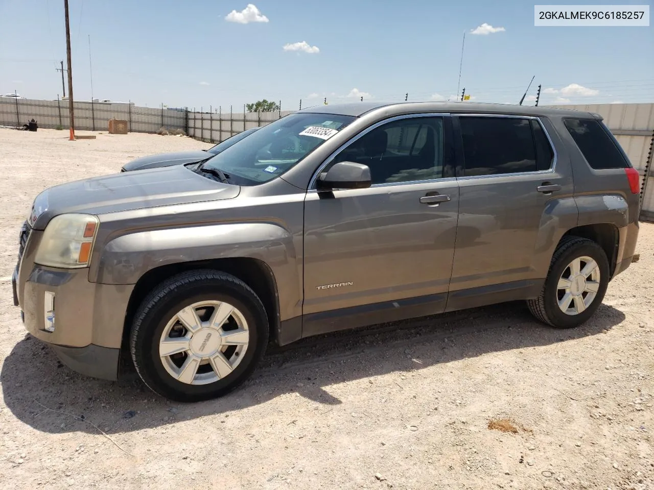 2012 GMC Terrain Sle VIN: 2GKALMEK9C6185257 Lot: 63063354