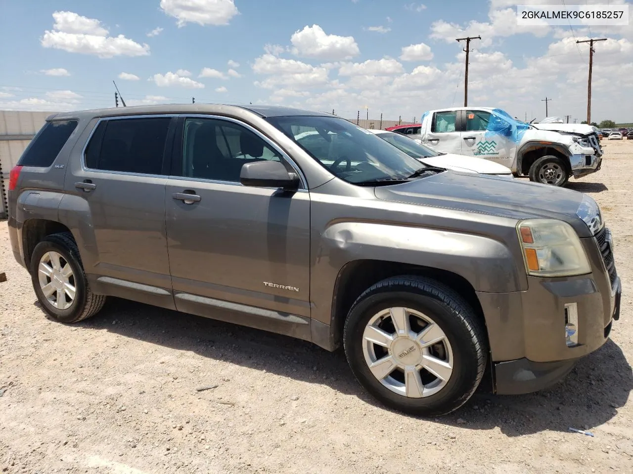 2012 GMC Terrain Sle VIN: 2GKALMEK9C6185257 Lot: 63063354