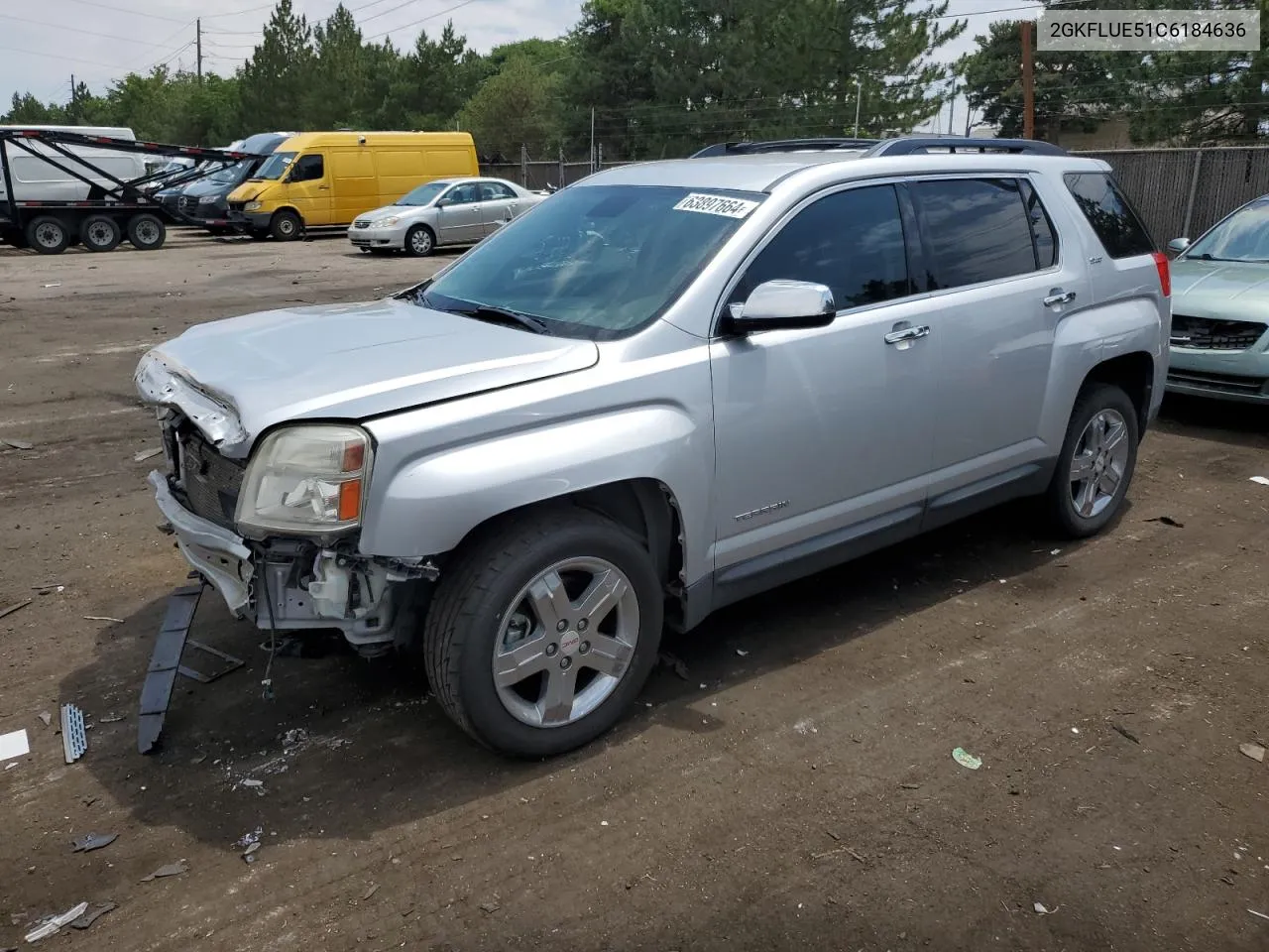 2012 GMC Terrain Slt VIN: 2GKFLUE51C6184636 Lot: 63897664